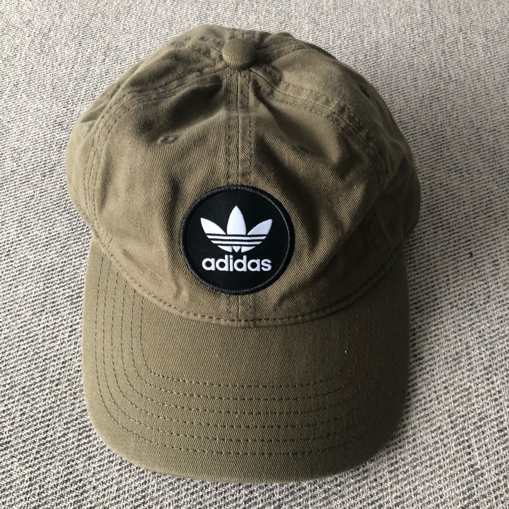 Urban Outfitters Adidas Olive Green Hat